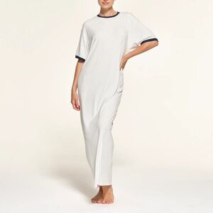 Skims soft lounge ringer tshirt dress